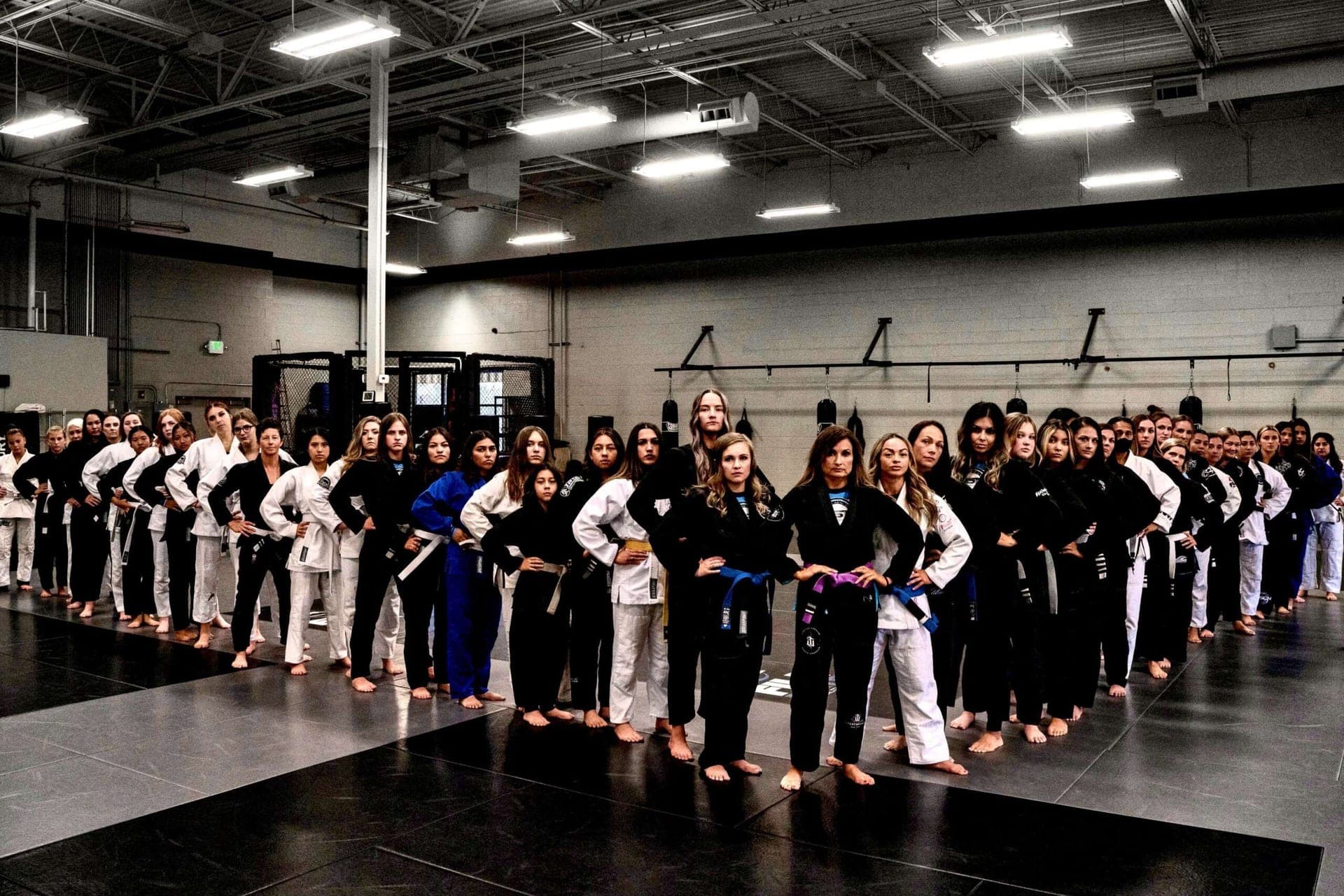 Fusion Women's BJJ and self-defense training